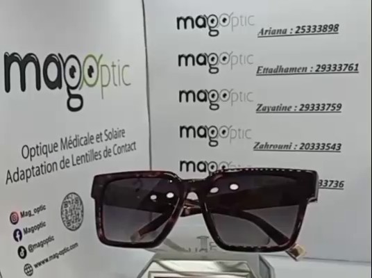 lunette solaire femme nouvelle collection mag optic tunis